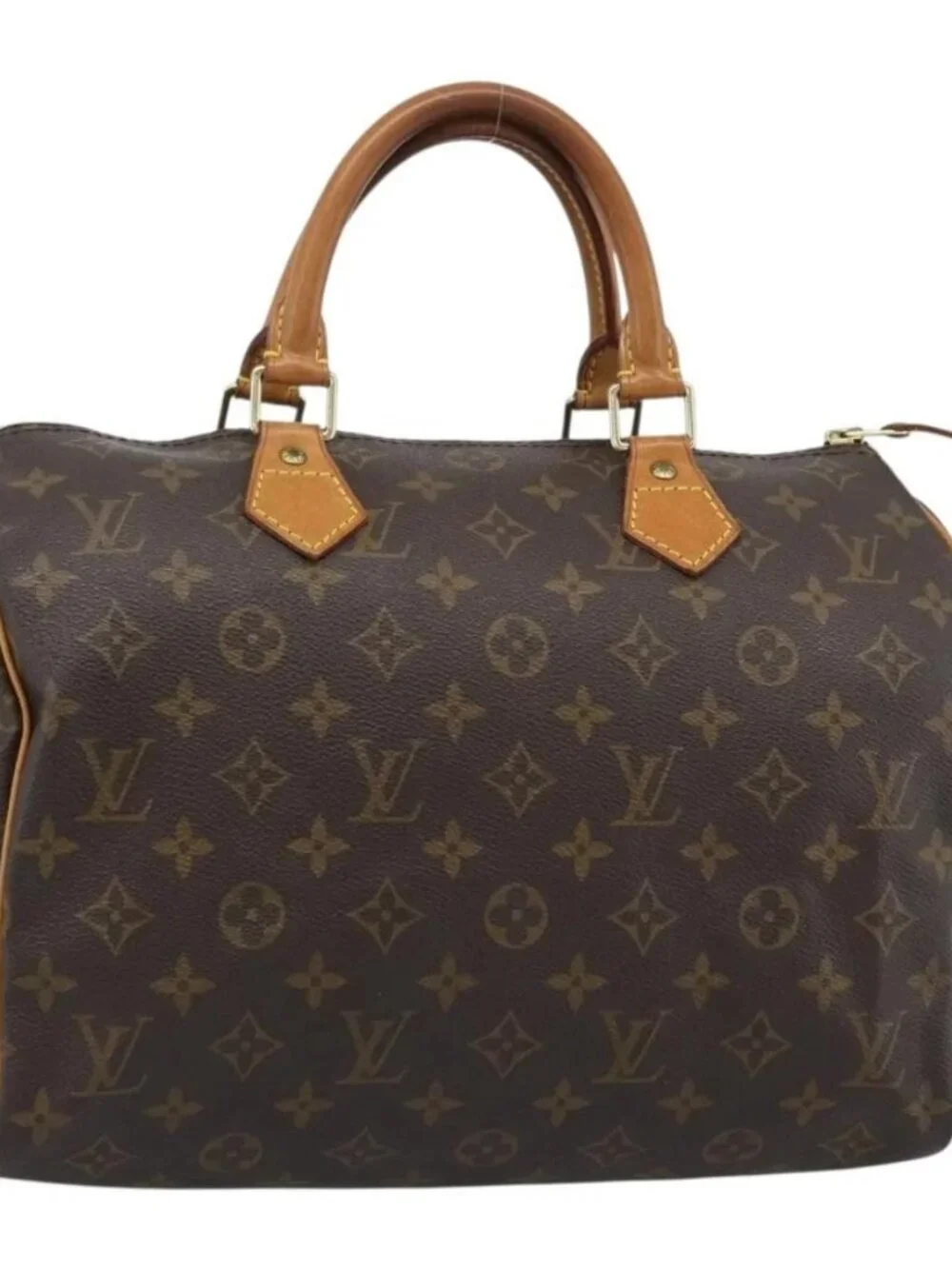 LOUIS VUITTON Monogram Speedy 30 Hand Bag L002 LV Auth 187950A